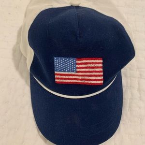 Smathers & Branson embroidered American Flag Trucker Hat